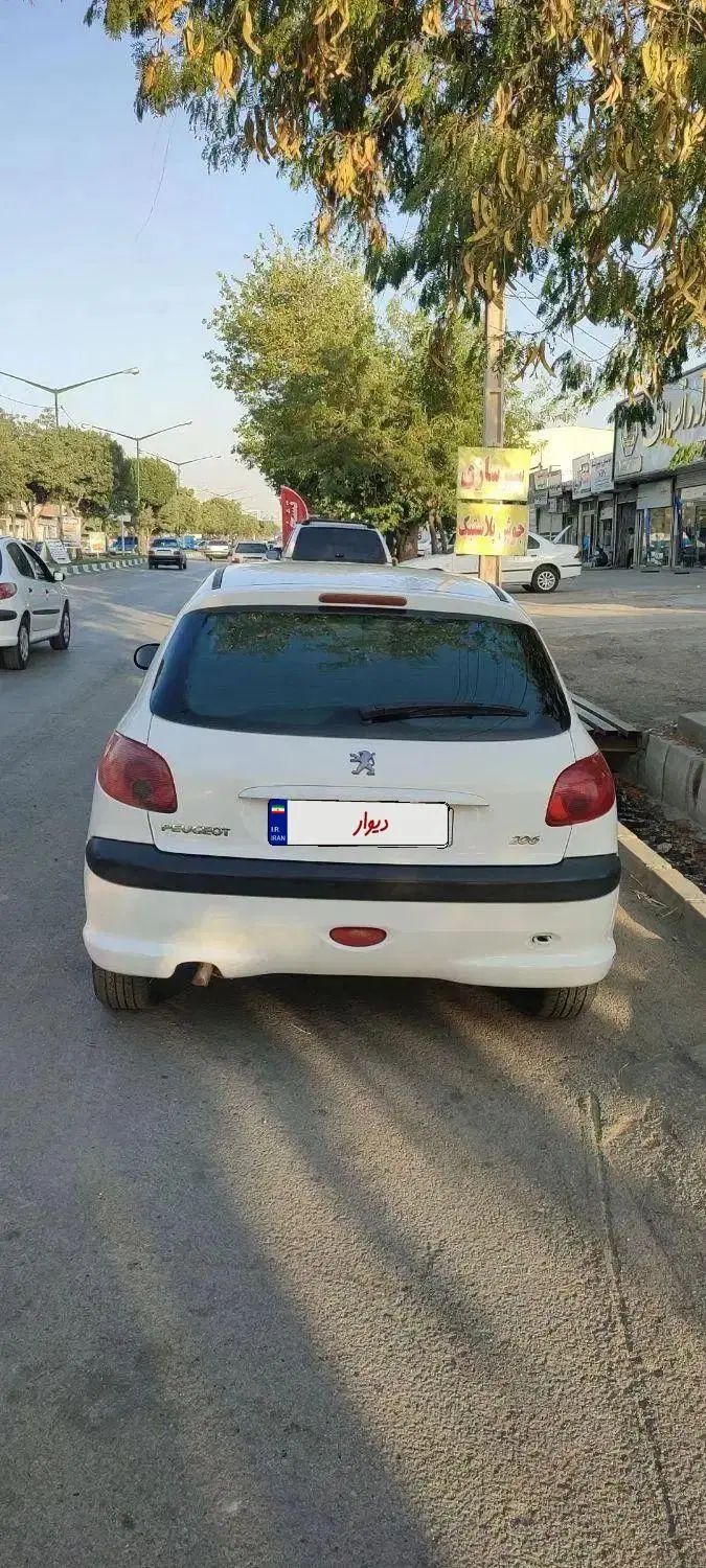 پژو 206 تیپ 3 - 1391