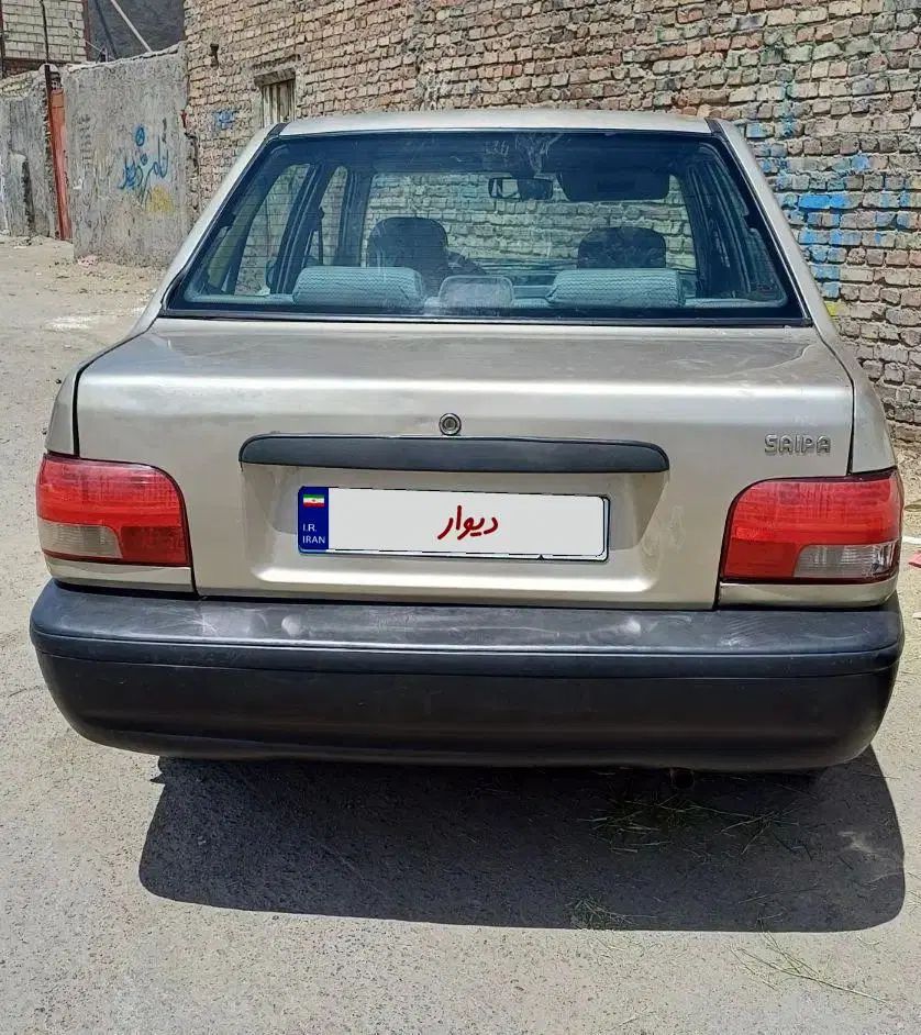 پراید صبا بنزینی - 1387