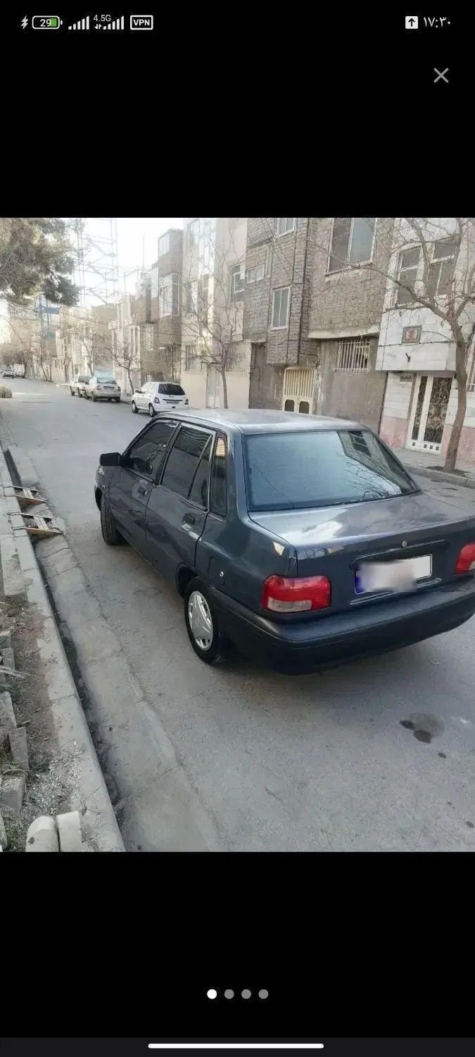 پراید صبا بنزینی - 1381