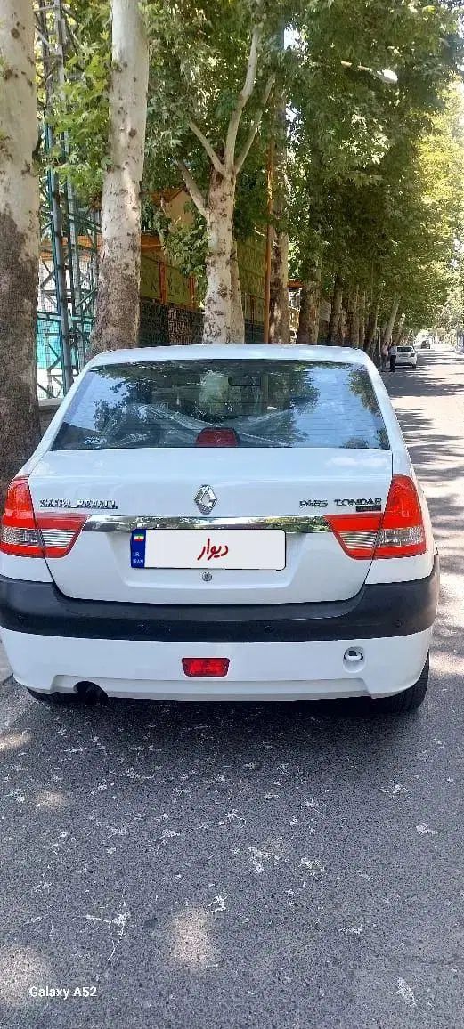 رنو پارس تندر گیربکس JHQ + مولتی مدیا - 1392