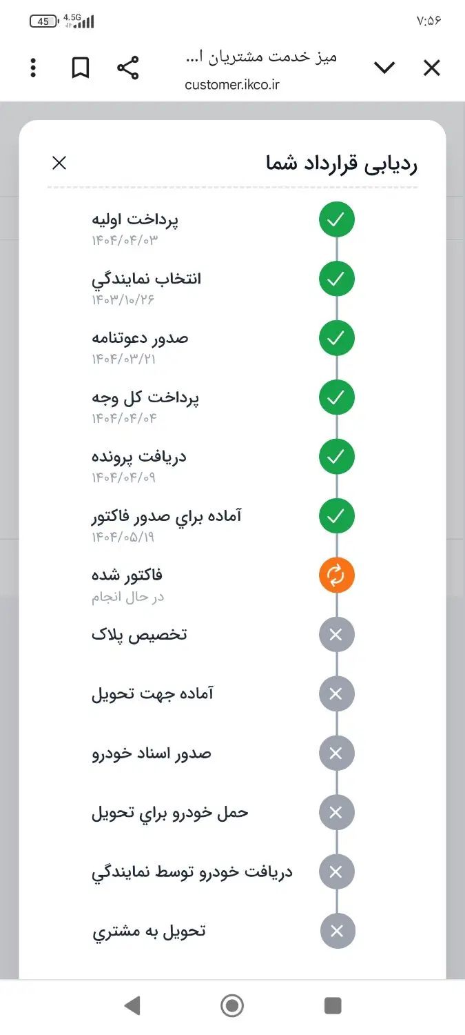 سمند سورن پلاس EF7 بنزینی - 1404