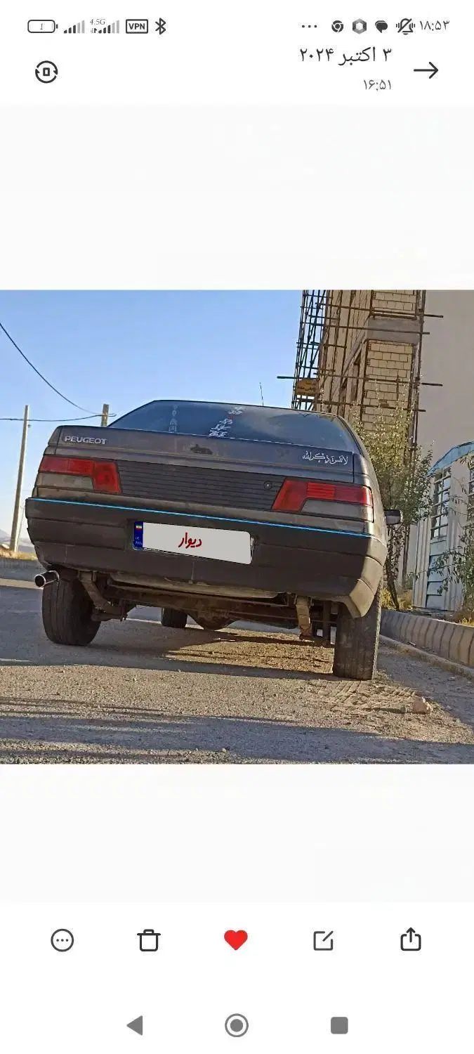 پژو روآ دوگانه سوز - 1385
