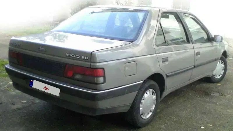 پژو آردی دوگانه سوز CNG - 1381