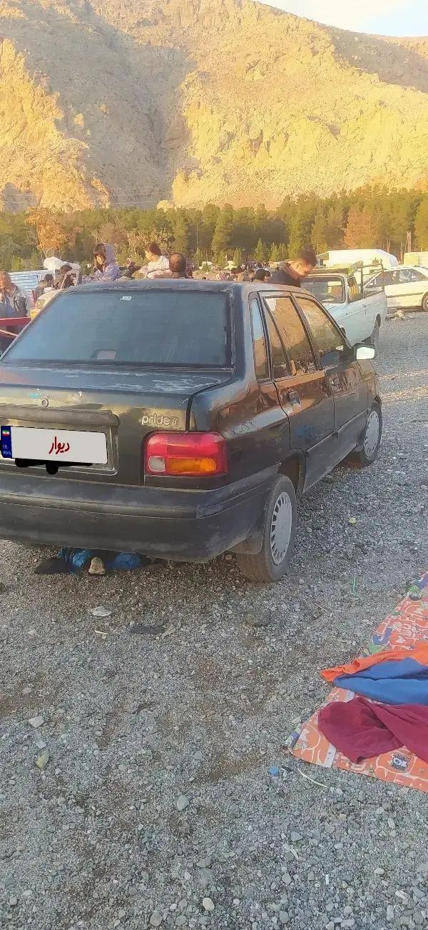 پراید صبا بنزینی - 1381