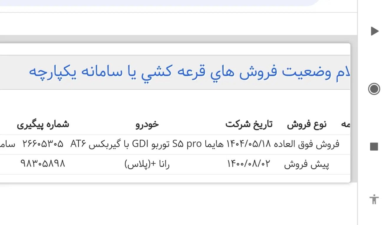 خودرو هایما، S5 آگهی ann_20055219