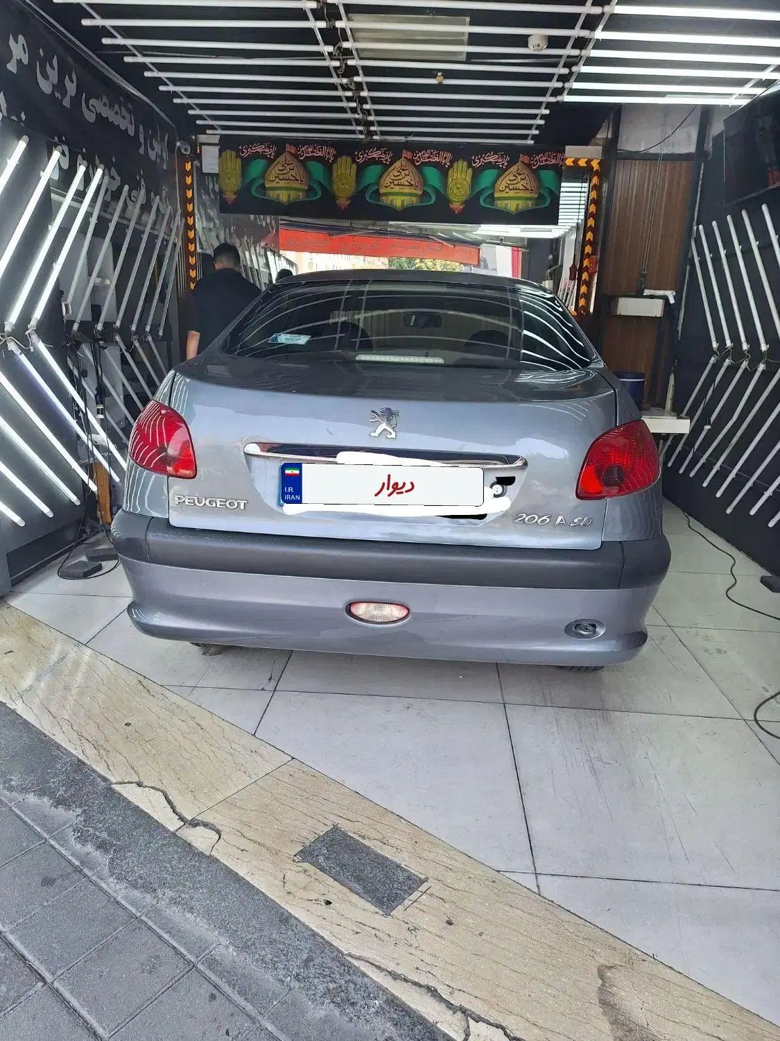 پژو ۲۰۶ صندوق دار v9 - 1389