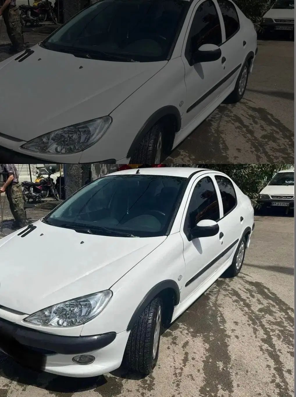 پژو ۲۰۶ صندوق دار v8 - 1396
