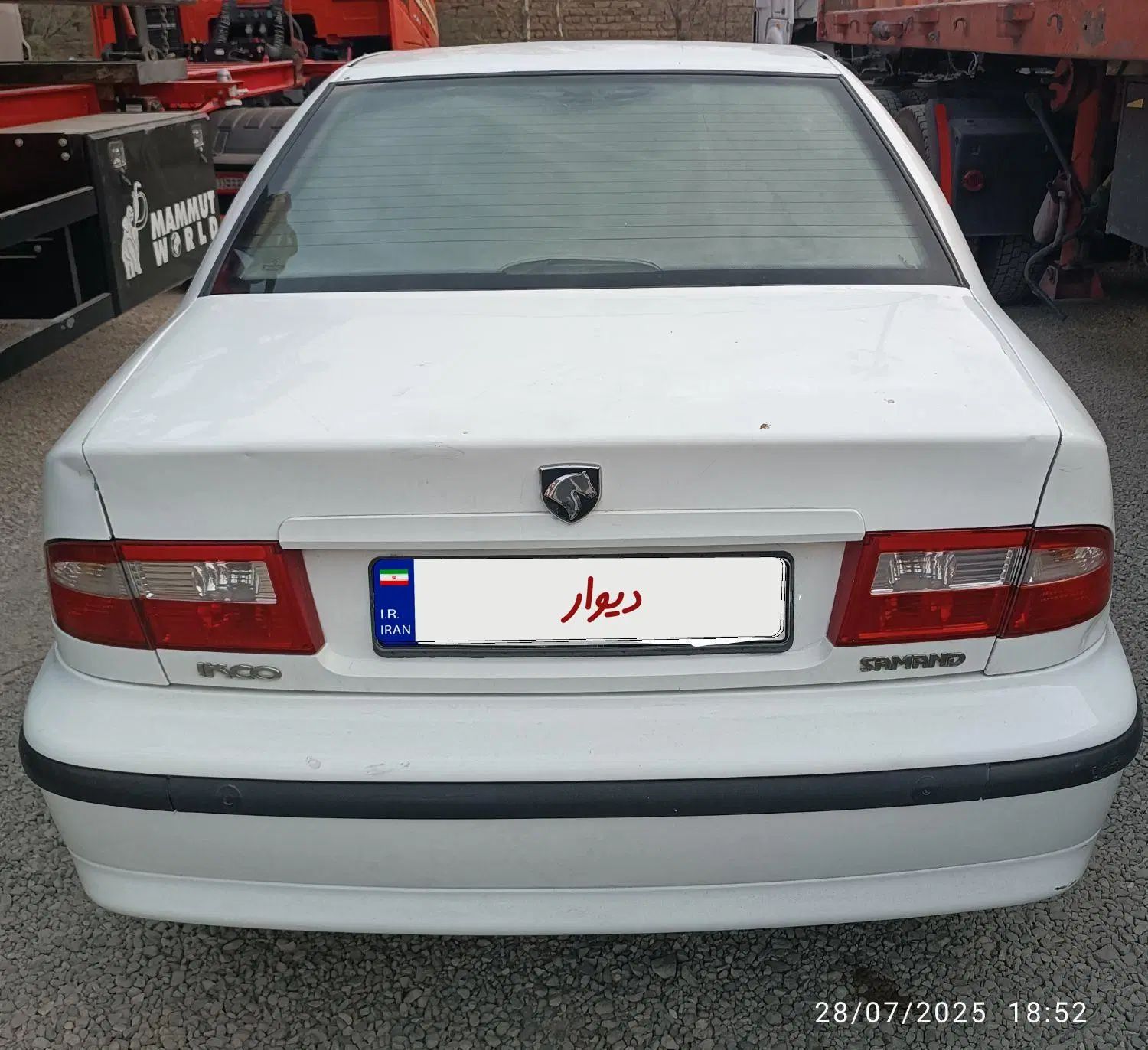 سمند LX EF7 دوگانه سوز - 1390