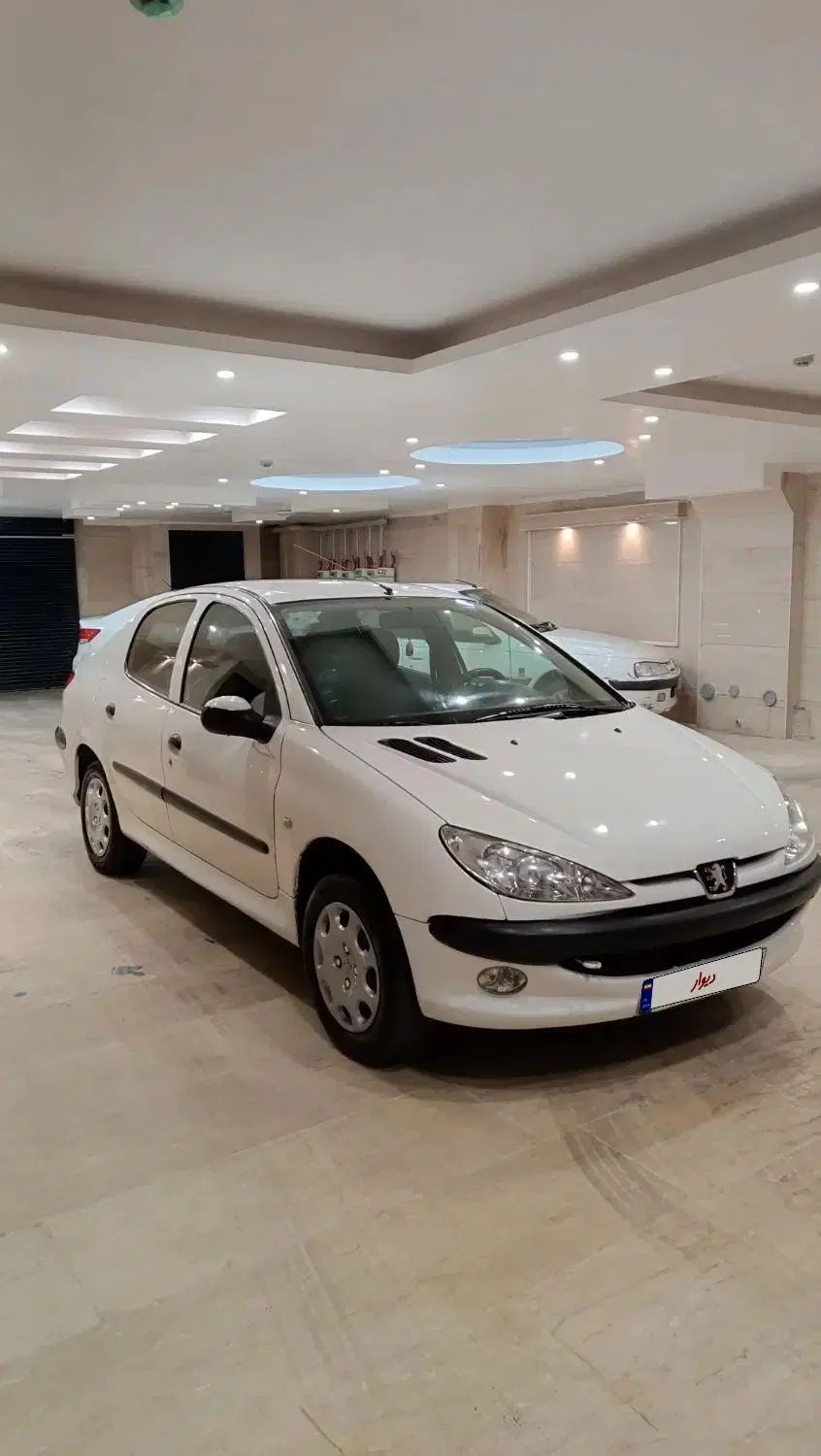 پژو ۲۰۶ صندوق دار v8 - 1389