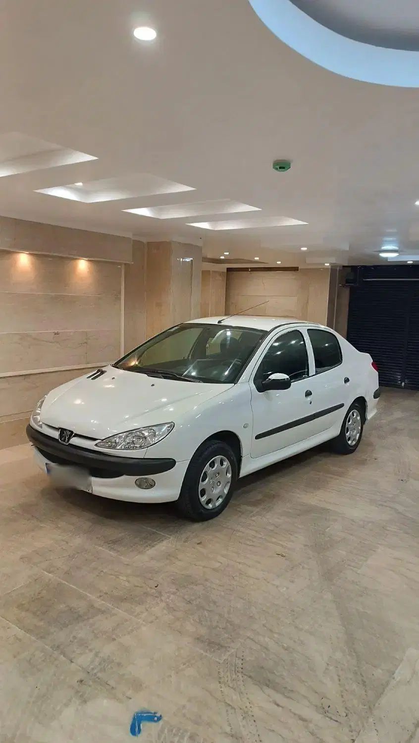 پژو ۲۰۶ صندوق دار v8 - 1389