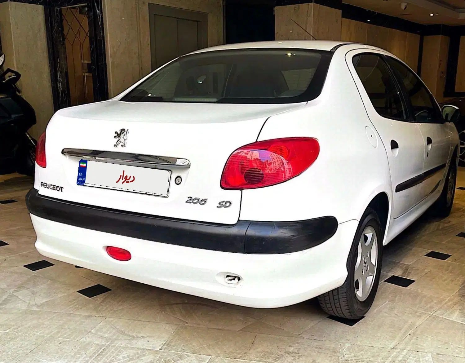 پژو ۲۰۶ صندوق دار v9 - 1390