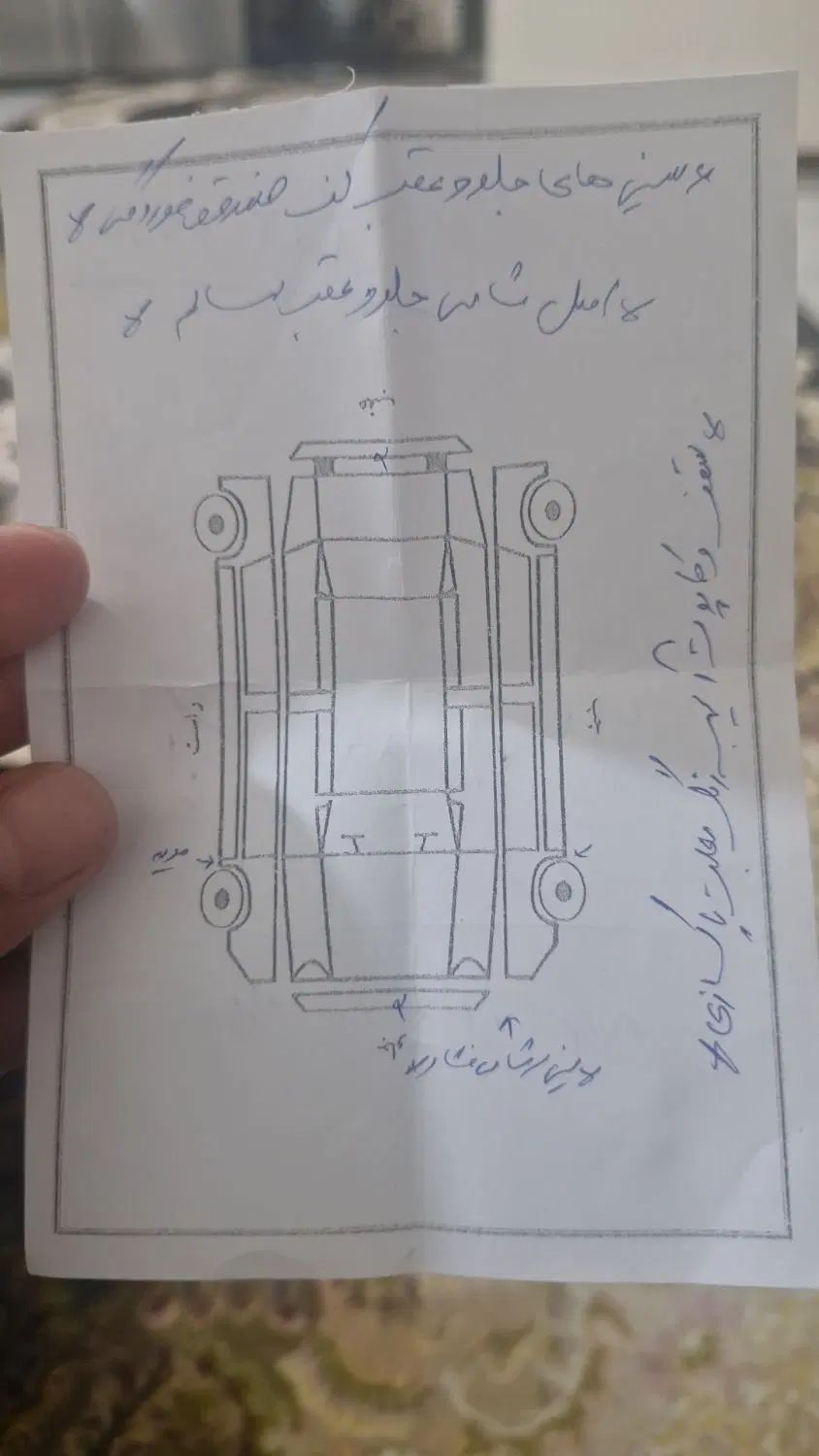 پراید صبا بنزینی - 1386