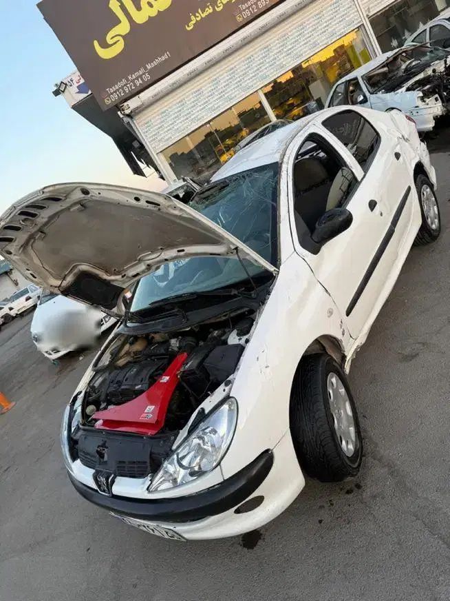 پژو ۲۰۶ صندوق دار v8 - 1390