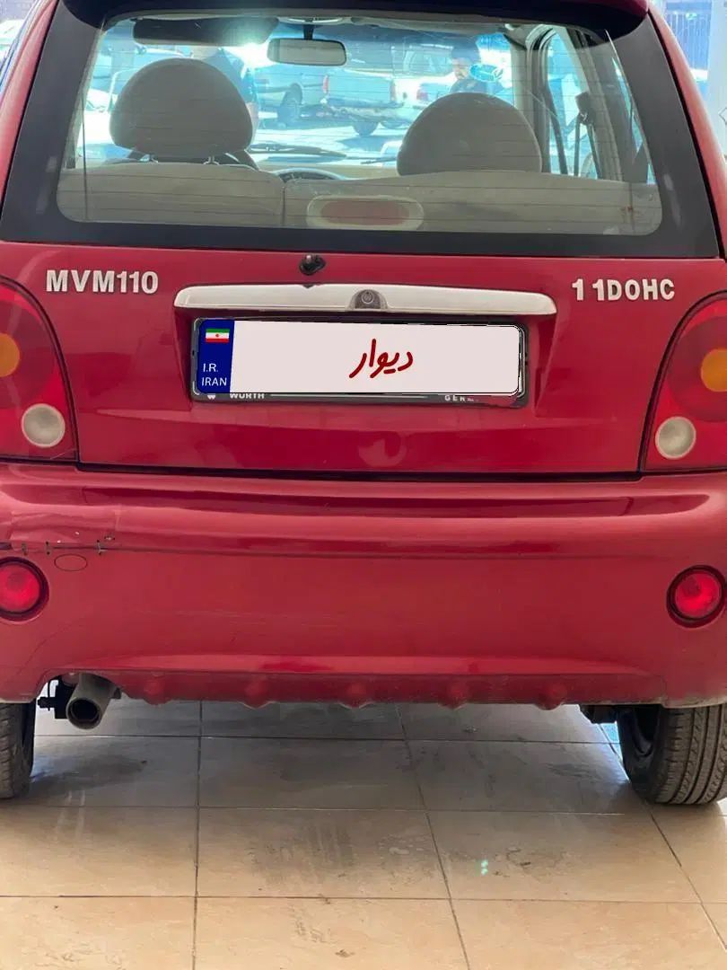 ام وی ام 110 چهار سیلندر دنده ای - 1390