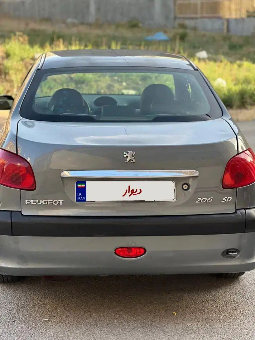 پژو ۲۰۶ صندوق دار v10 - 1387