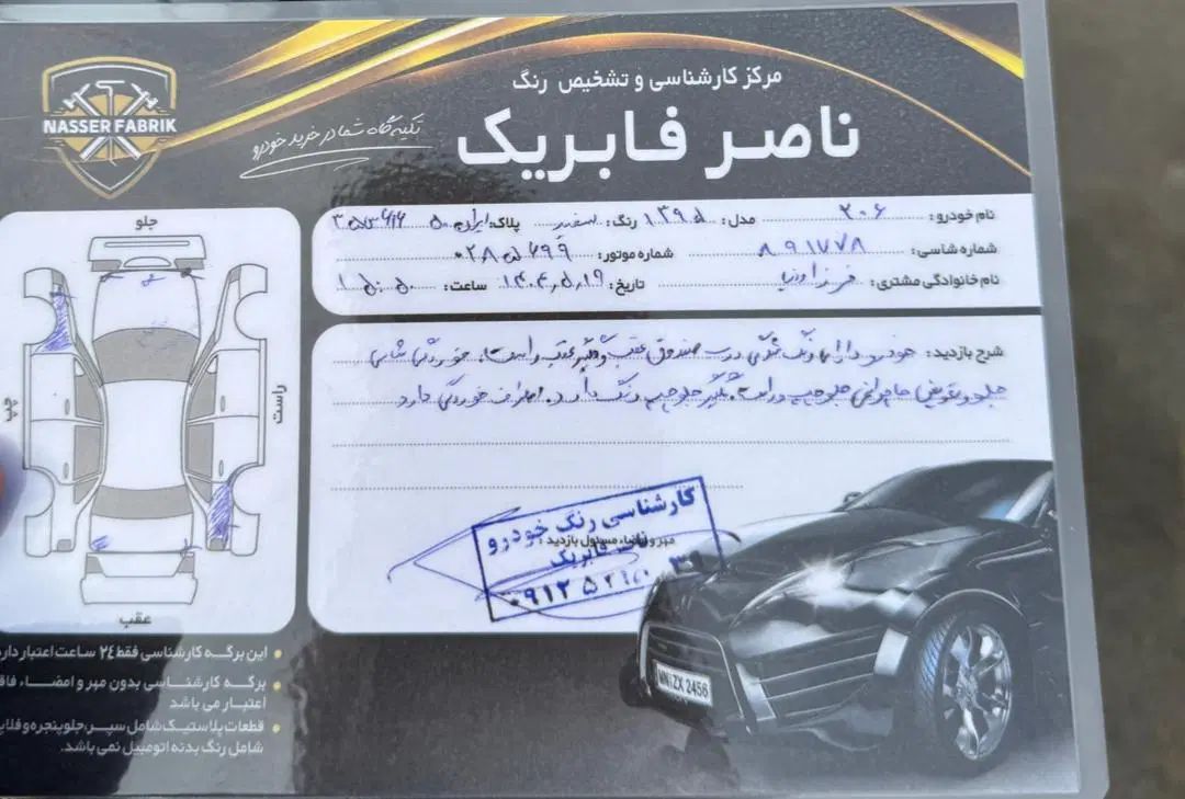 پژو 206 تیپ 5 - 1395