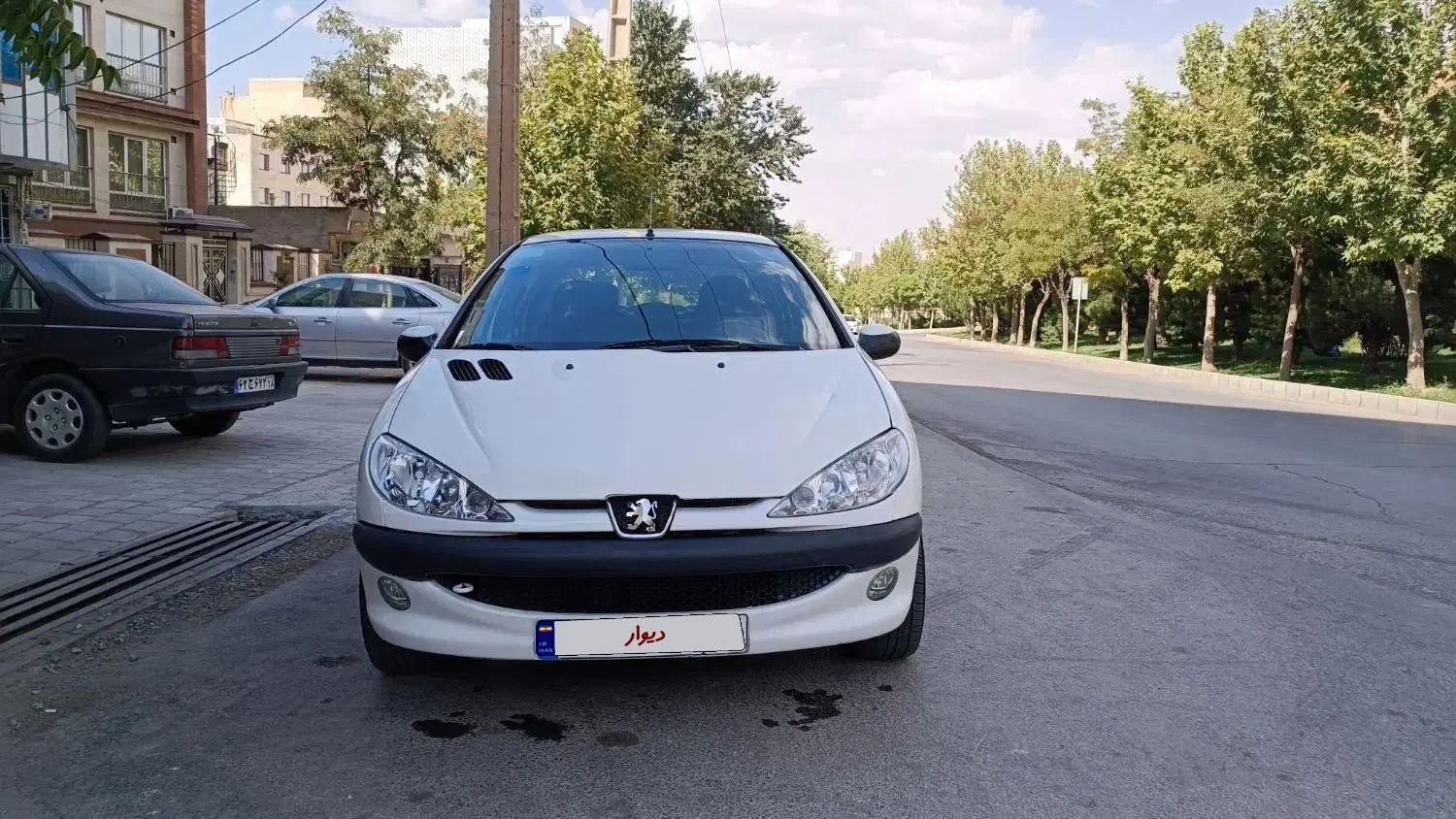 پژو ۲۰۶ صندوق دار v8 - 1391