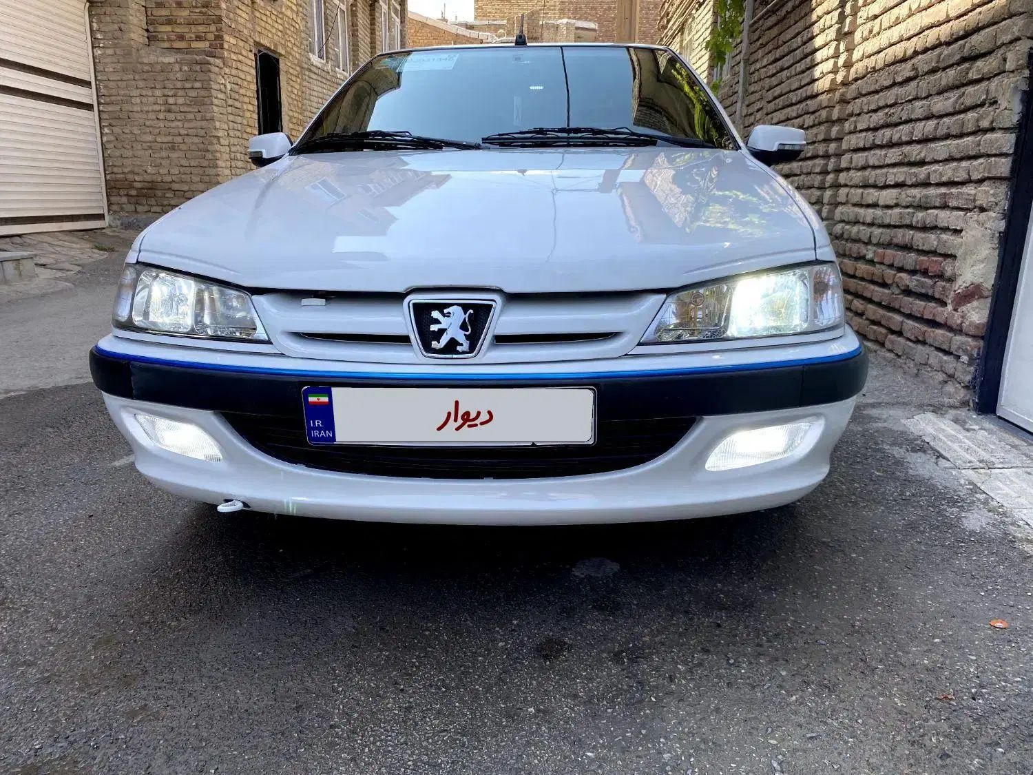 پژو پارس دوگانه سوز - 1386