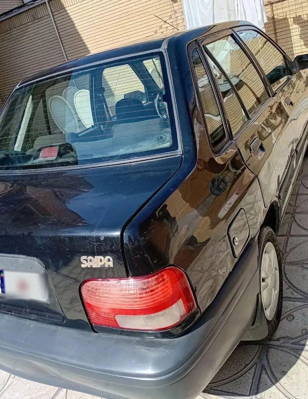 پراید صبا بنزینی - 1386