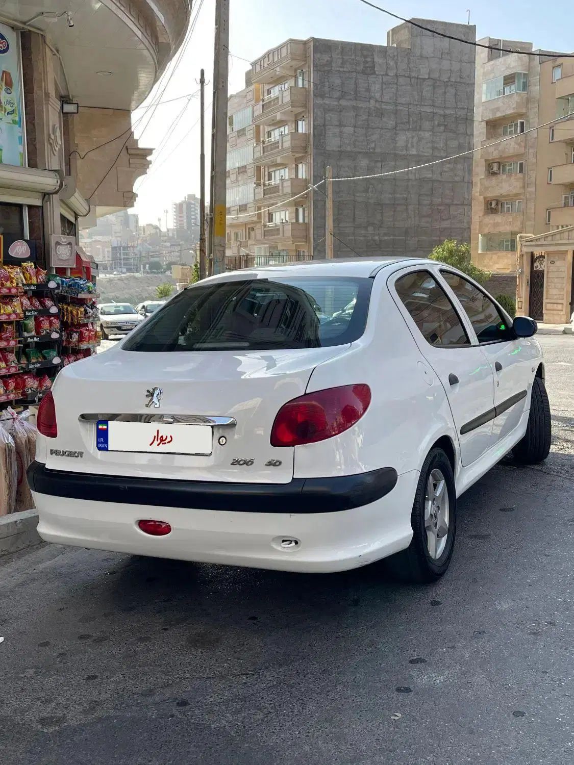 پژو ۲۰۶ صندوق دار v8 - 1398