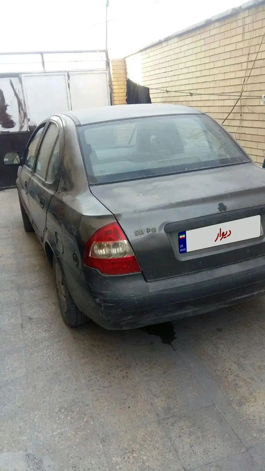 تیبا صندوق دار LX دوگانه سوز - 1390