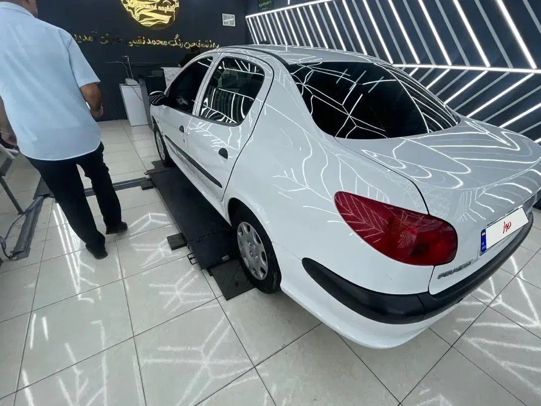 پژو ۲۰۶ صندوق دار v8 - 1395