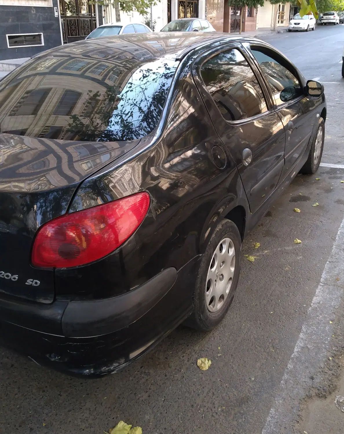 پژو ۲۰۶ صندوق دار v8 - 1390