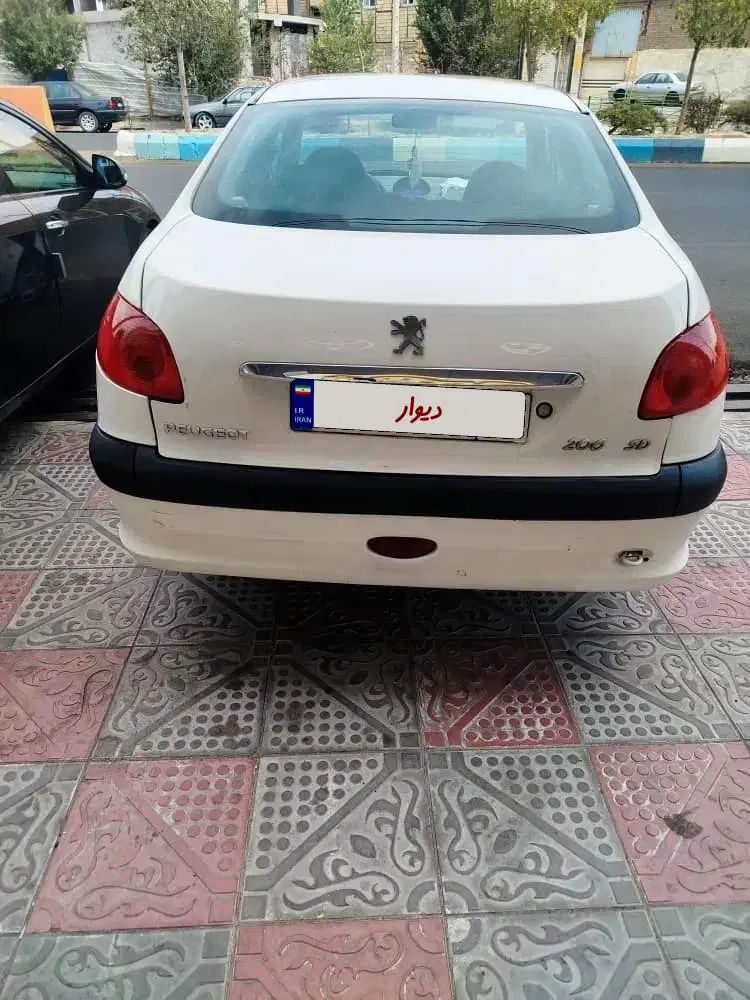 پژو ۲۰۶ صندوق دار v1 - 1388