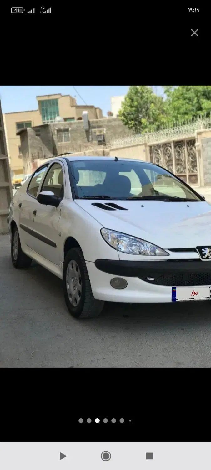 پژو ۲۰۶ صندوق دار v8 - 1398