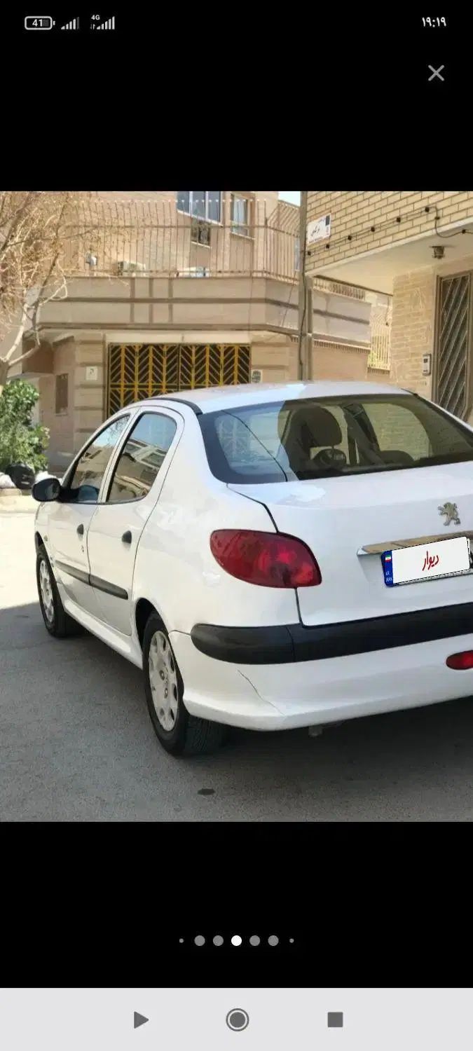 پژو ۲۰۶ صندوق دار v8 - 1398