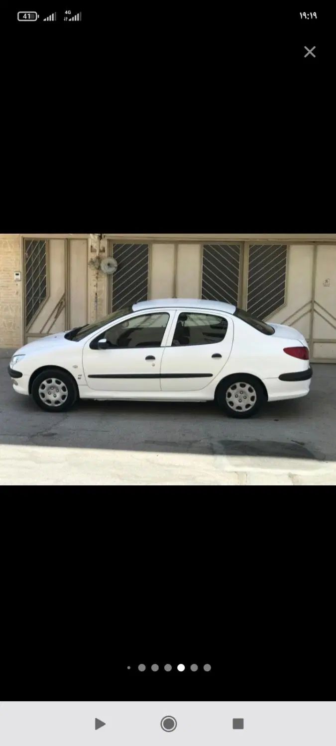 پژو ۲۰۶ صندوق دار v8 - 1398