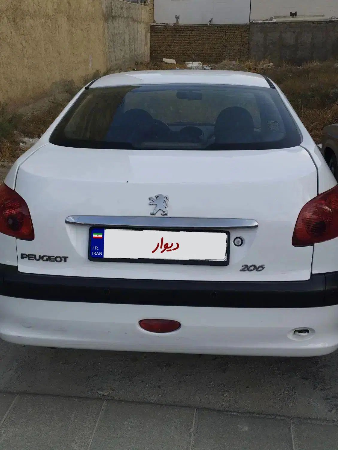 پژو ۲۰۶ صندوق دار v9 - 1387
