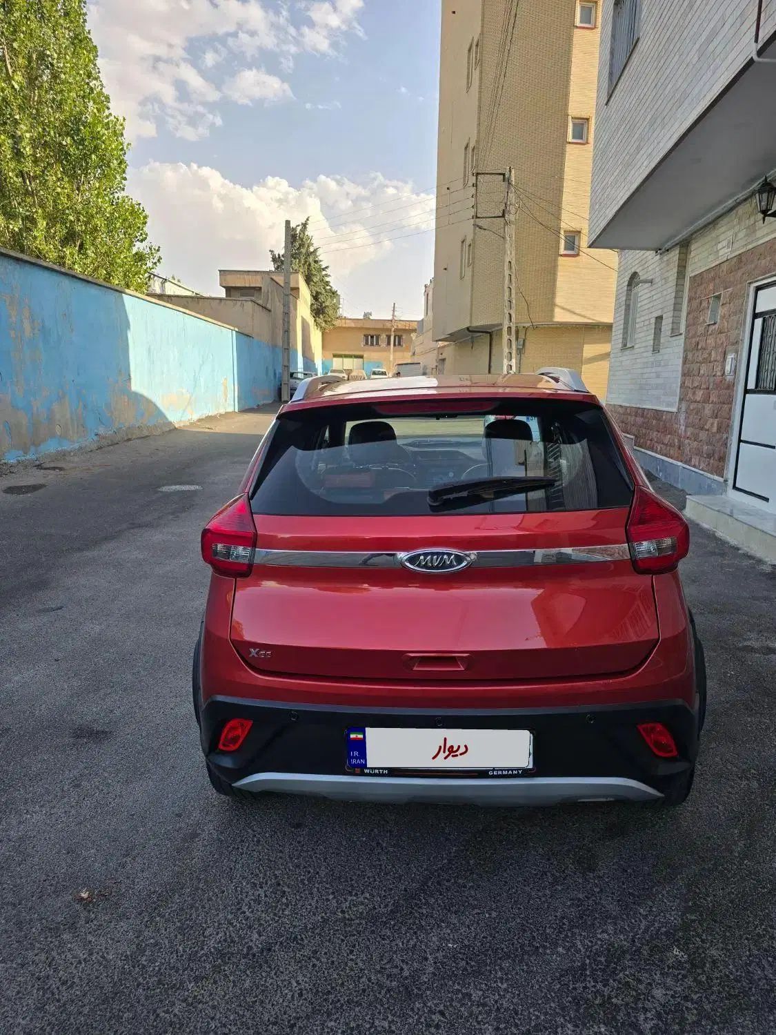 ام وی ام X22 دنده‌ای لاکچری - 1397