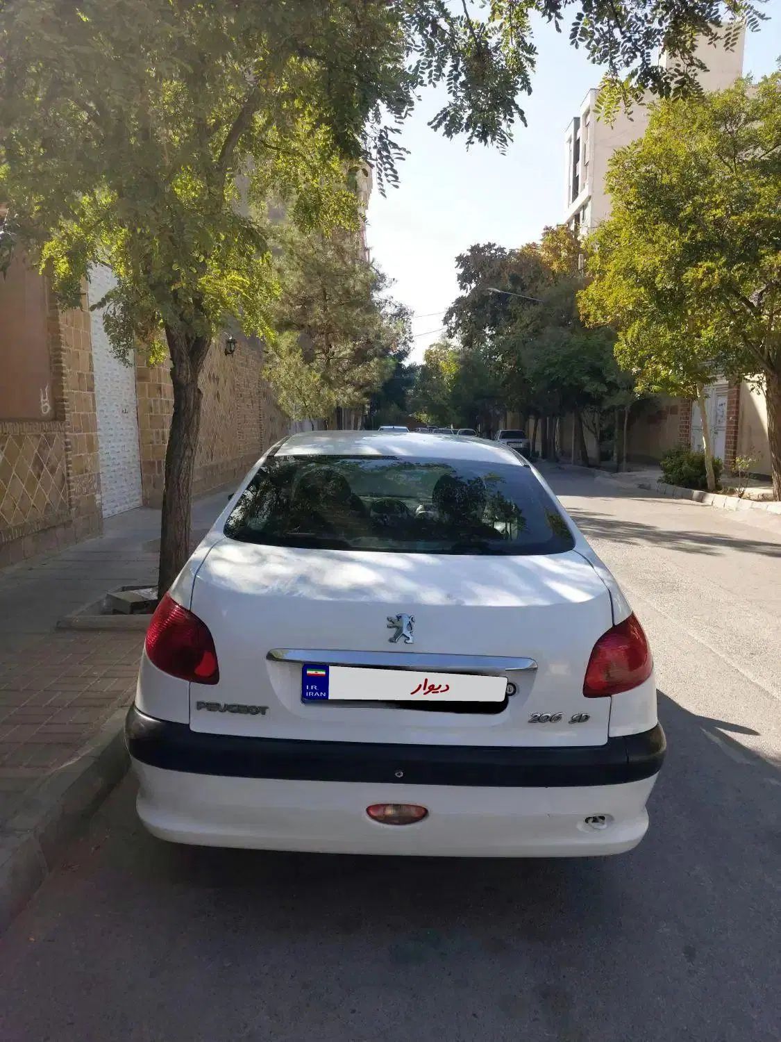 پژو ۲۰۶ صندوق دار v1 - 1390