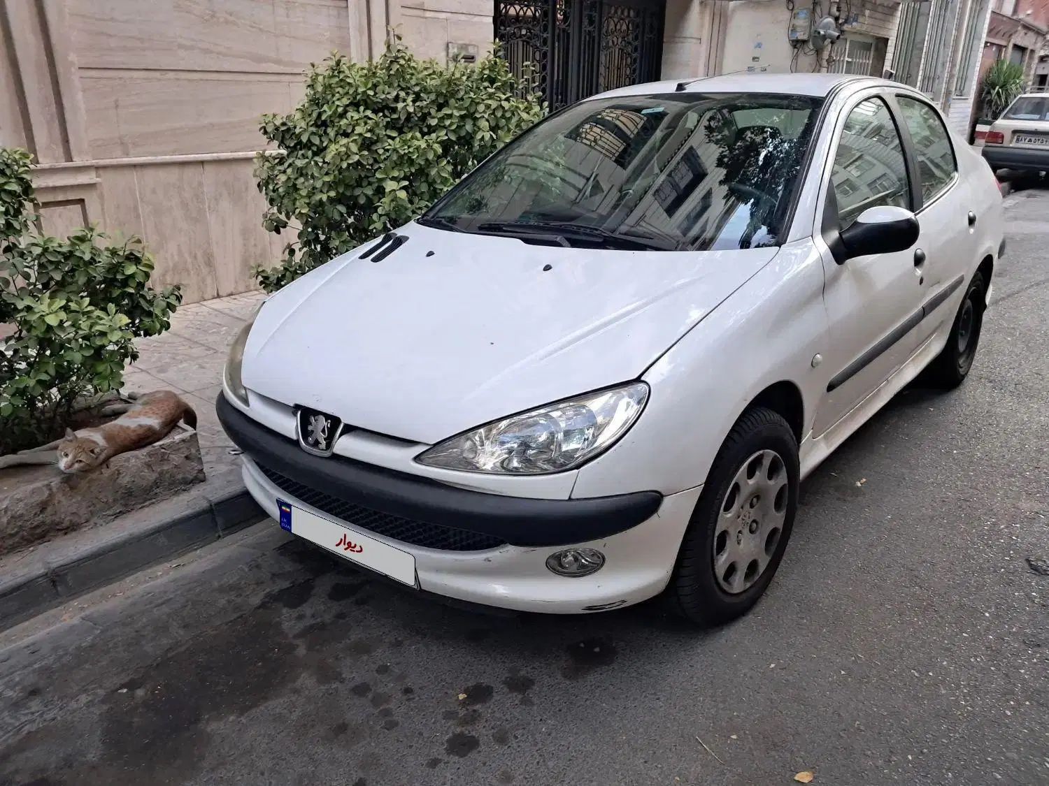 پژو ۲۰۶ صندوق دار v8 - 1389