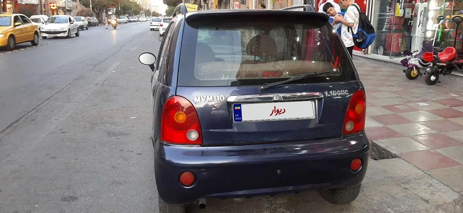 ام وی ام 110 چهار سیلندر دنده ای - 1393
