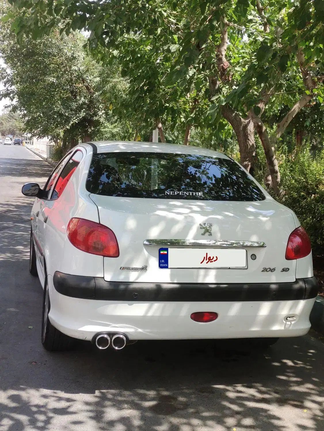 پژو ۲۰۶ صندوق دار v8 - 1394