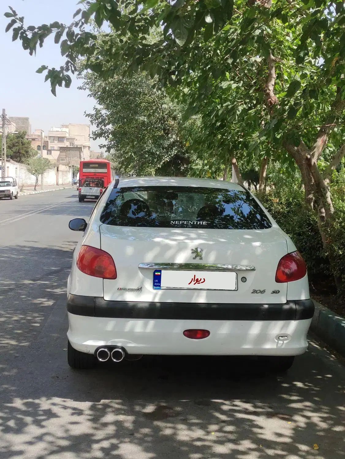 پژو ۲۰۶ صندوق دار v8 - 1394