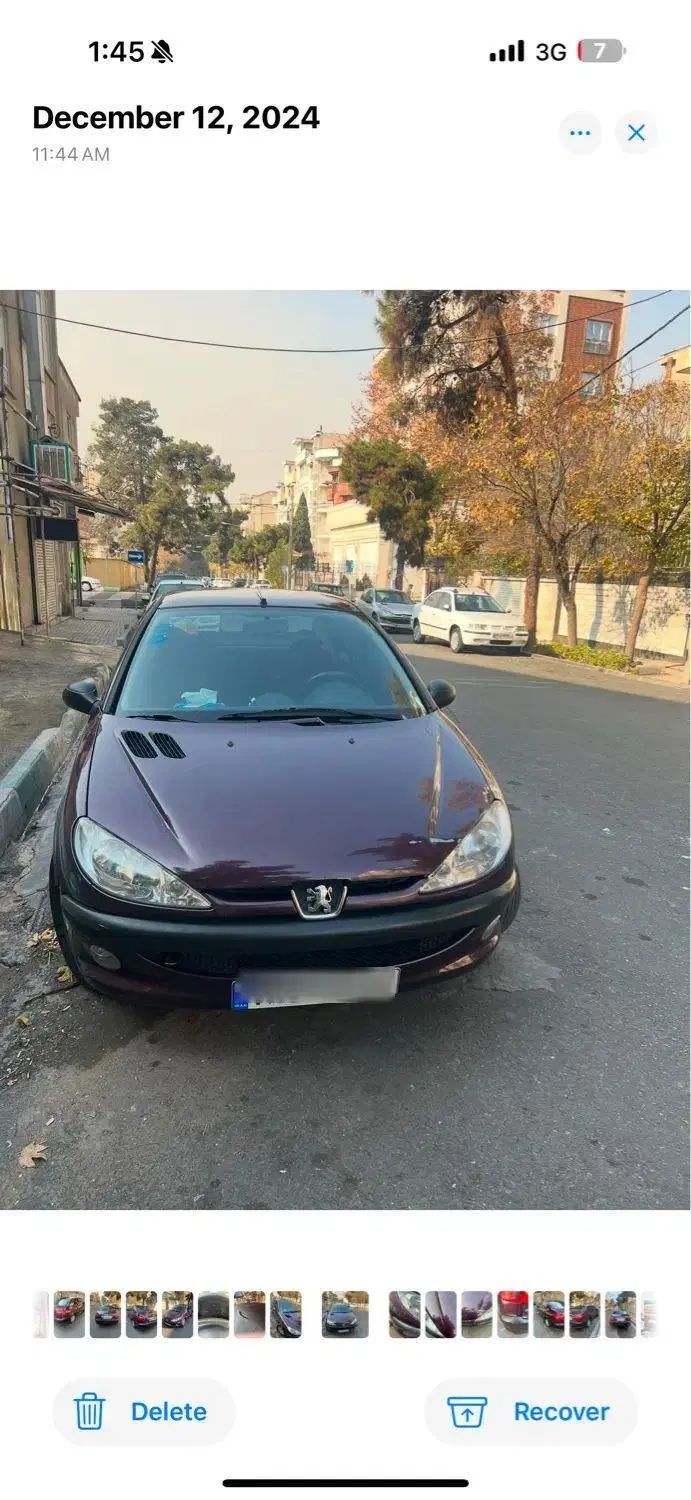 خودرو پژو، ۲۰۶ صندوق دار آگهی ann_20062745