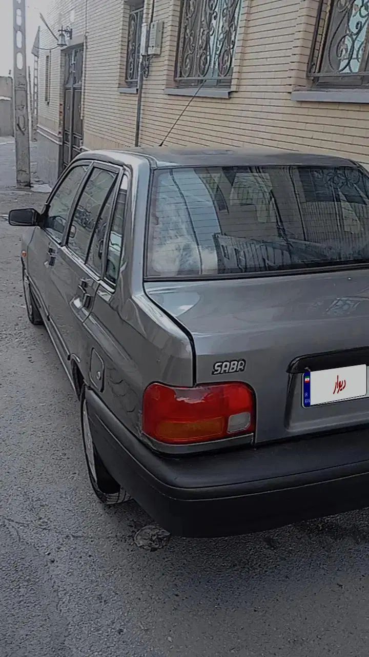 پراید صبا بنزینی - 1386