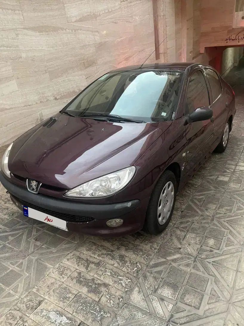 پژو ۲۰۶ صندوق دار v8 - 1394