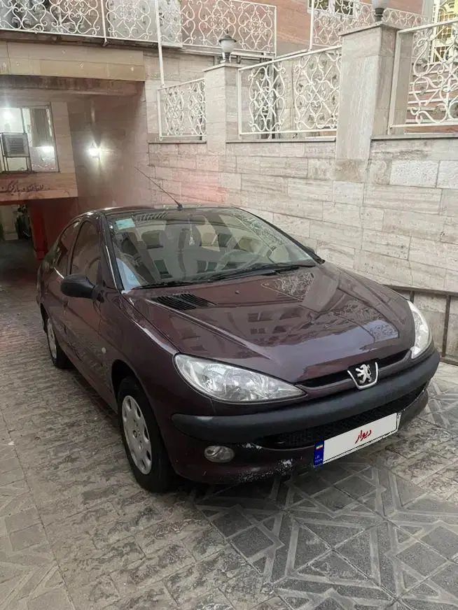 پژو ۲۰۶ صندوق دار v8 - 1394