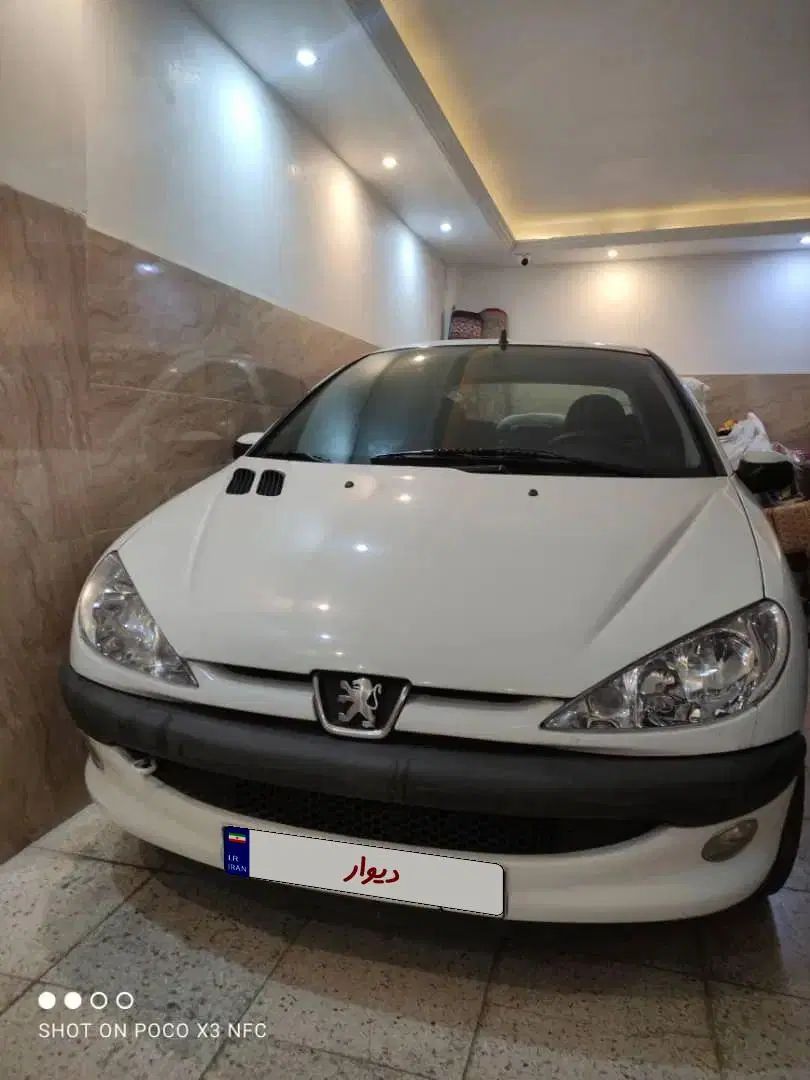 پژو ۲۰۶ صندوق دار v8 - 1396