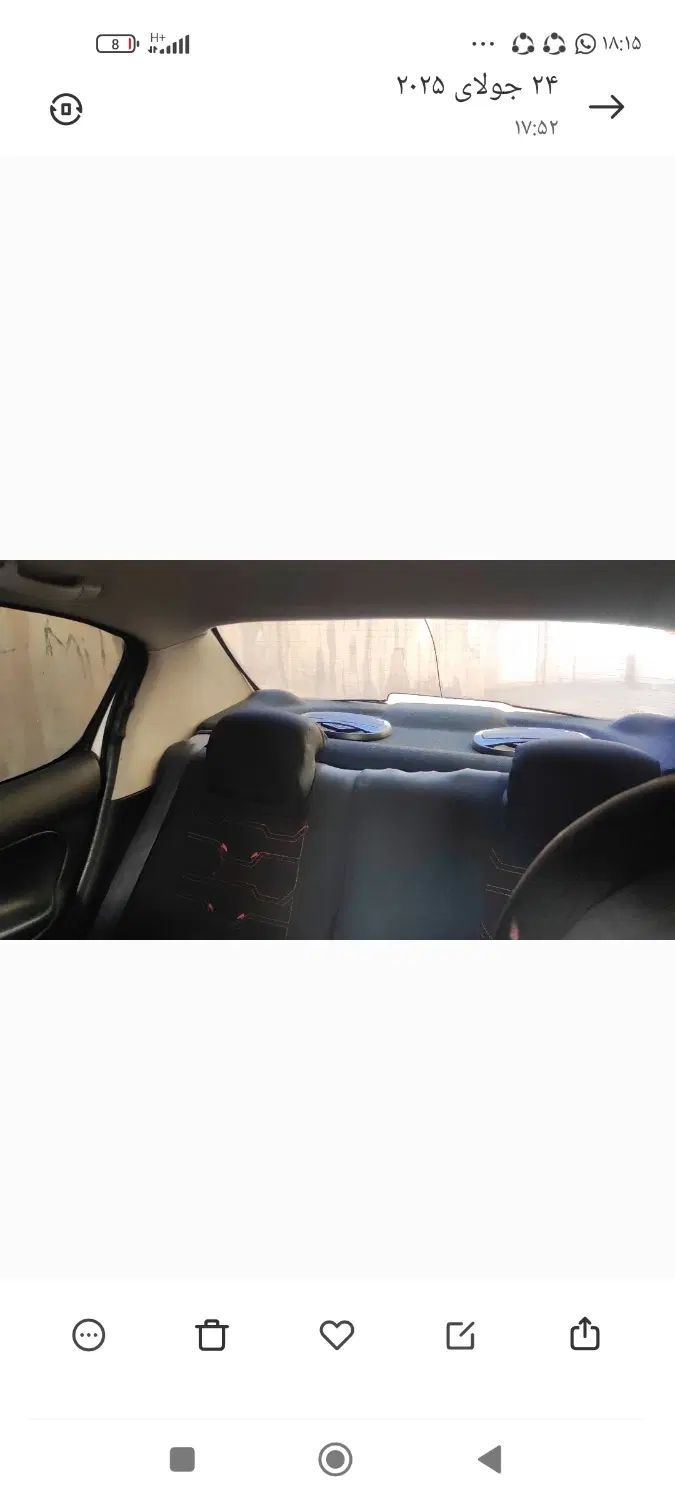 پژو ۲۰۶ صندوق دار v8 - 1386