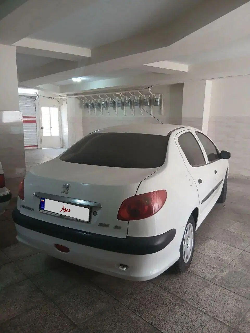 پژو ۲۰۶ صندوق دار v8 - 1396