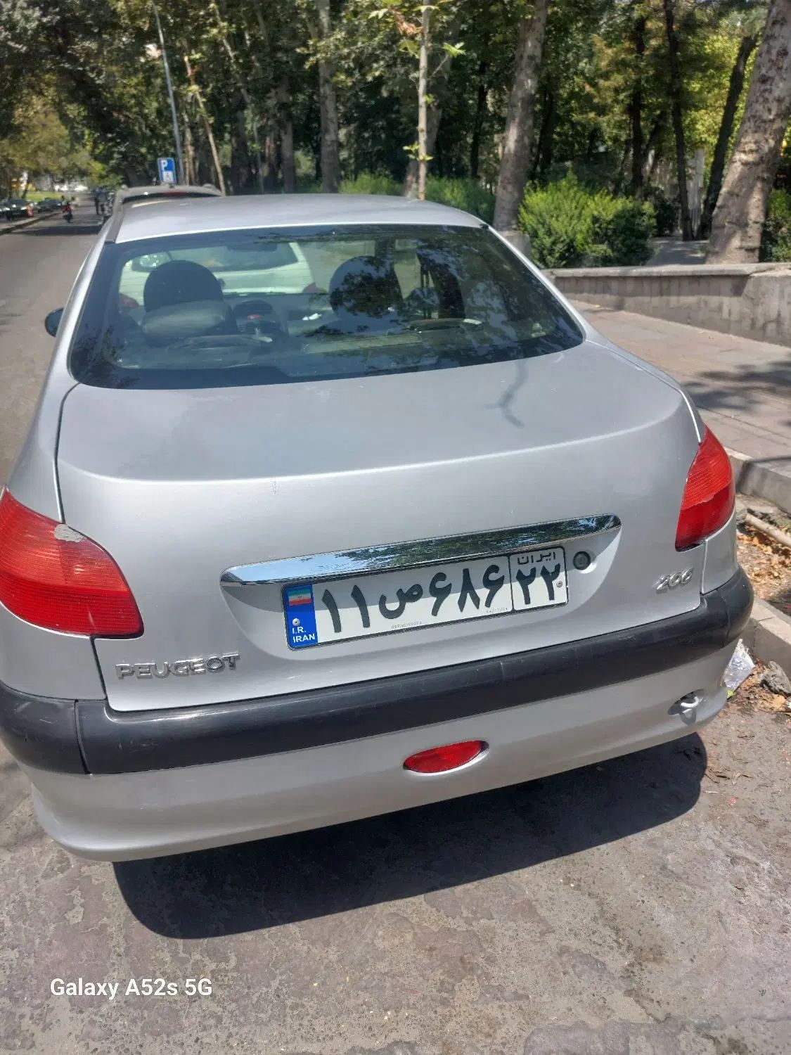 پژو ۲۰۶ صندوق دار v8 - 1385