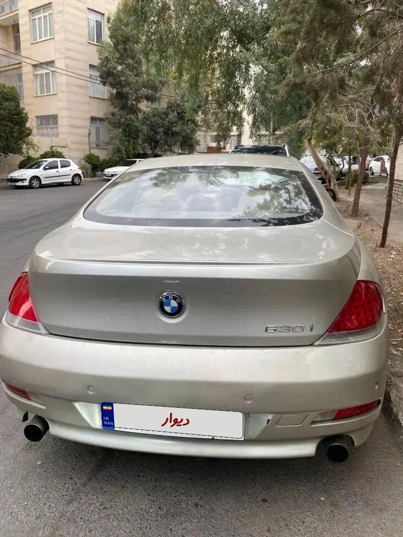 ب ام و سری 6 کوپه 630i - 2005