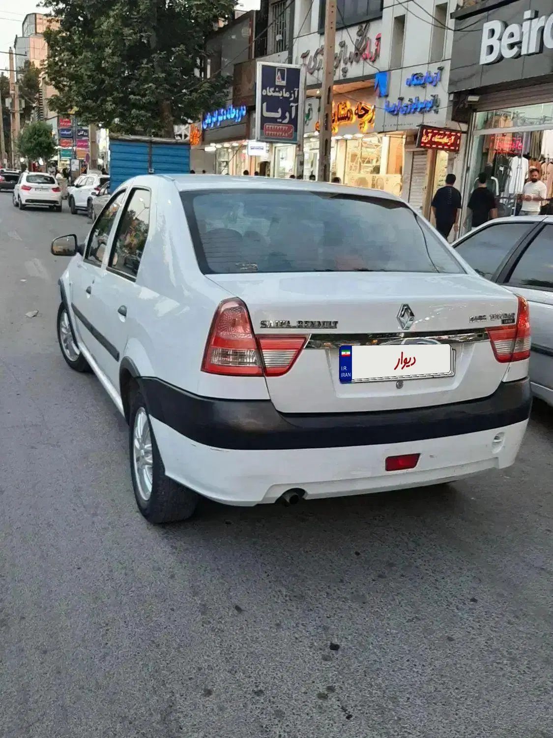 رنو پارس تندر گیربکس JHQ + مولتی مدیا - 1395