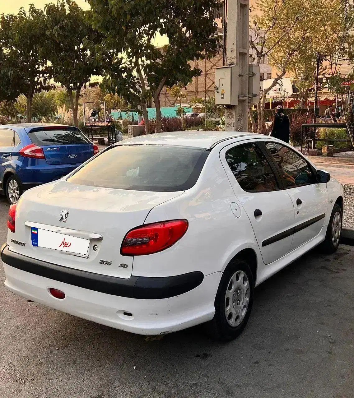 پژو ۲۰۶ صندوق دار v20 - 1387