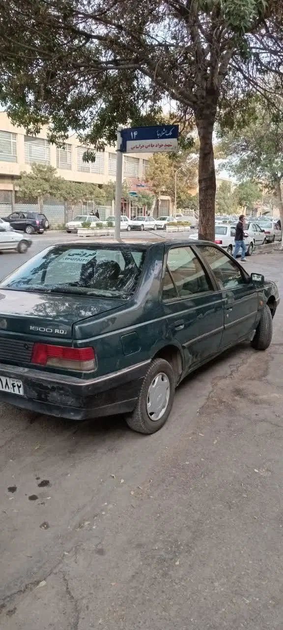 پژو آردی دوگانه سوز CNG - 1385